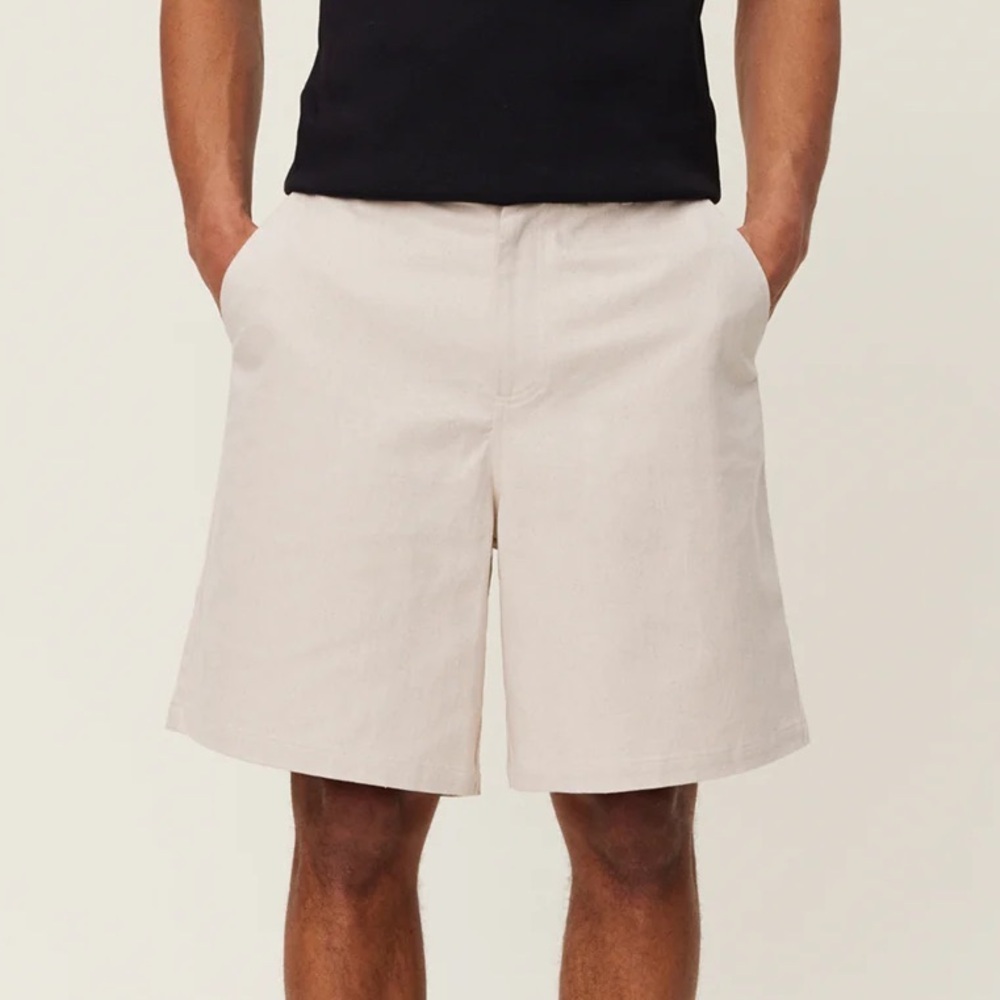 Les Deux Johnny Casual Slub Twill Shorts 51697